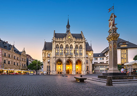 Rathaus Erfurt am Fischmarkt